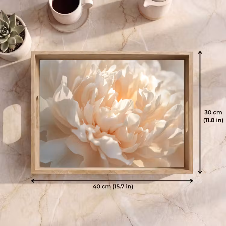 Tray - Close up - Peony - Light pink — 7