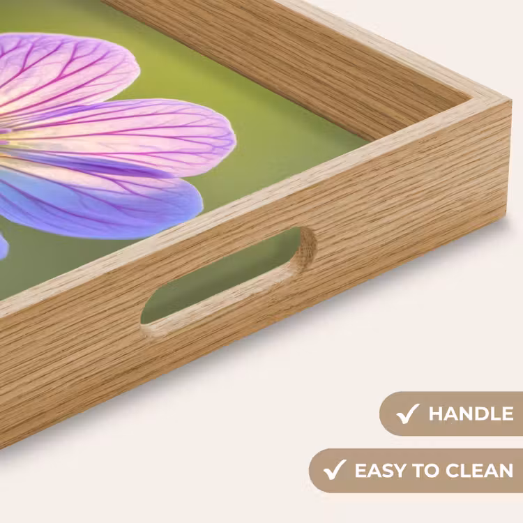 Tray - Flower - Close up - Purple — 9