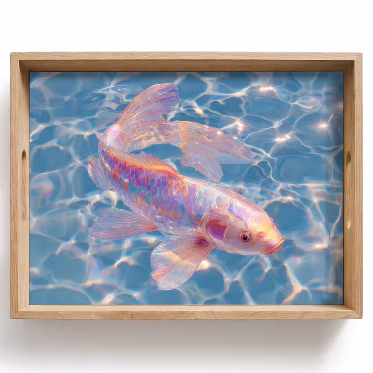 Tray - Fish - Water - Blue - Light — 1