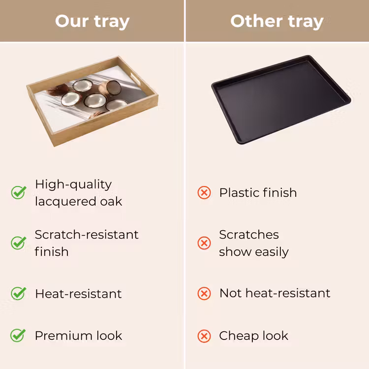 Tray - Coconuts - Brown - Shade — 10