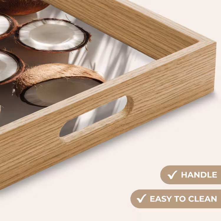 Tray - Coconuts - Brown - Shade — 9