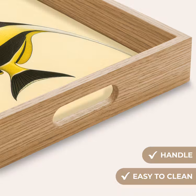 Tray - Fish - Ornamental - Dorsal fin - Yellow — 9