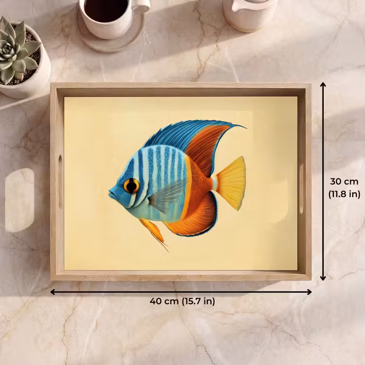 Tray - Fish - Fins - Blue - Eyes — 7