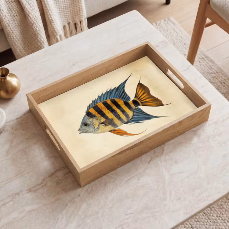 Tray - Fish - Tropical - Stripes - Fins — 2