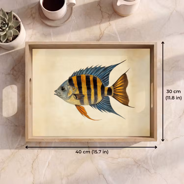 Tray - Fish - Tropical - Stripes - Fins — 7