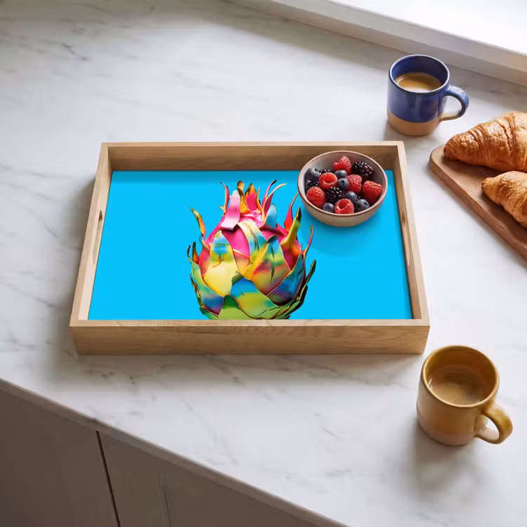 Tray - Dragon Fruit - Blue - Vivid — 3