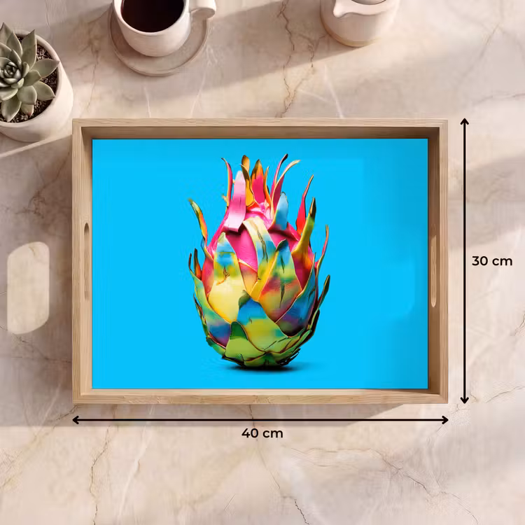 Tray - Dragon Fruit - Blue - Vivid — 8