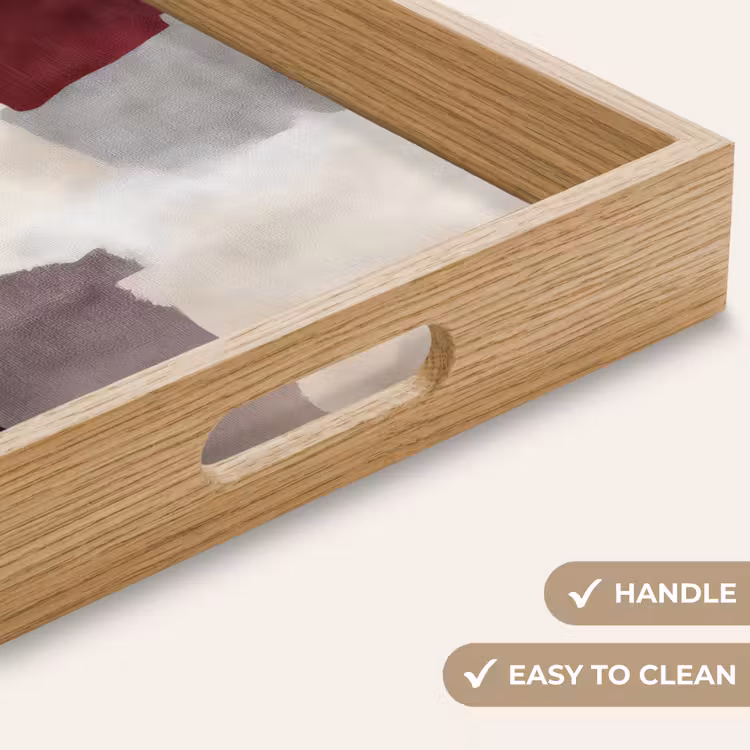 Tray - Abstract - Color Boxes - Red — 9
