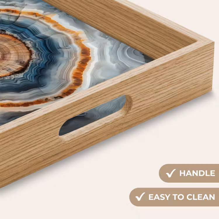 Tray - Circle - Rings - Stone - Shades — 9