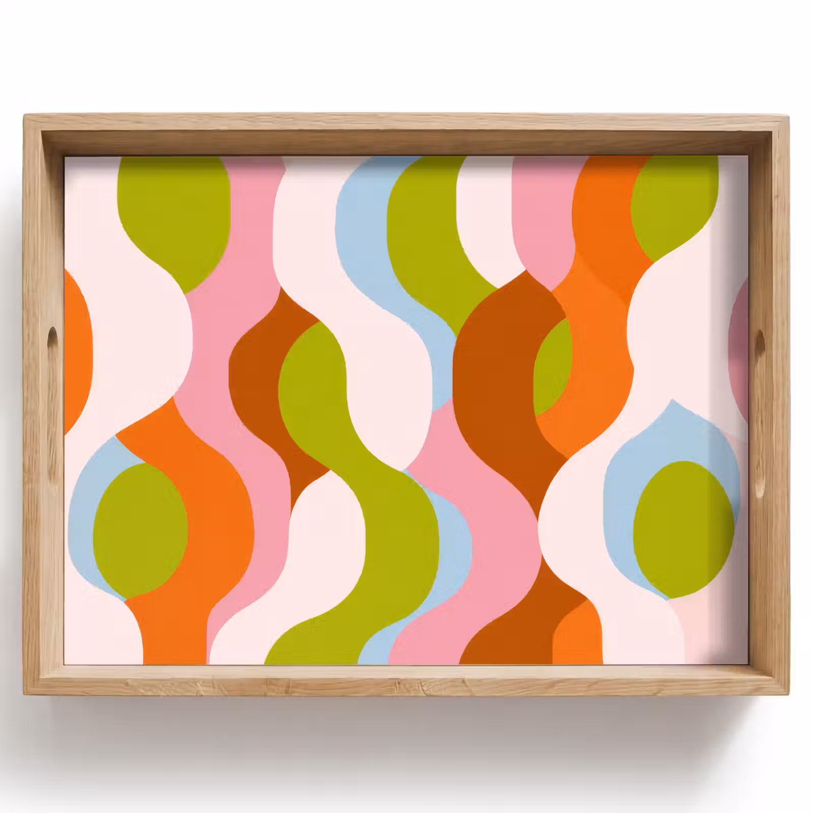 Tray - Abstract - Shapes - Pink — 1
