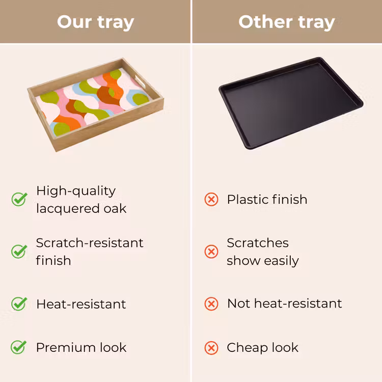 Tray - Abstract - Shapes - Pink — 10