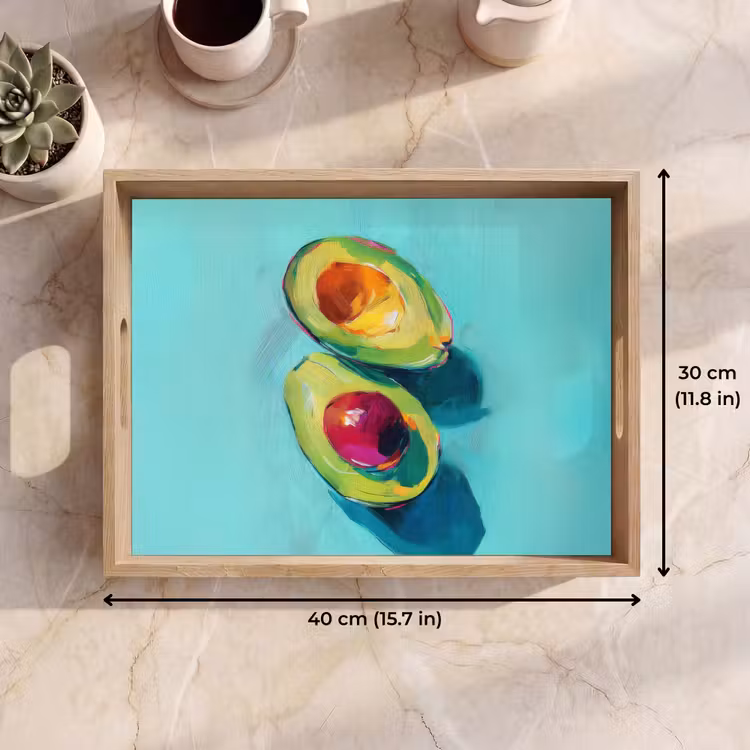 Tray - Avocado - Green - Pit - Shade — 7