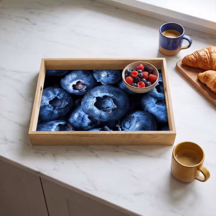 Tray - Berries - Blue - Fruit — 3