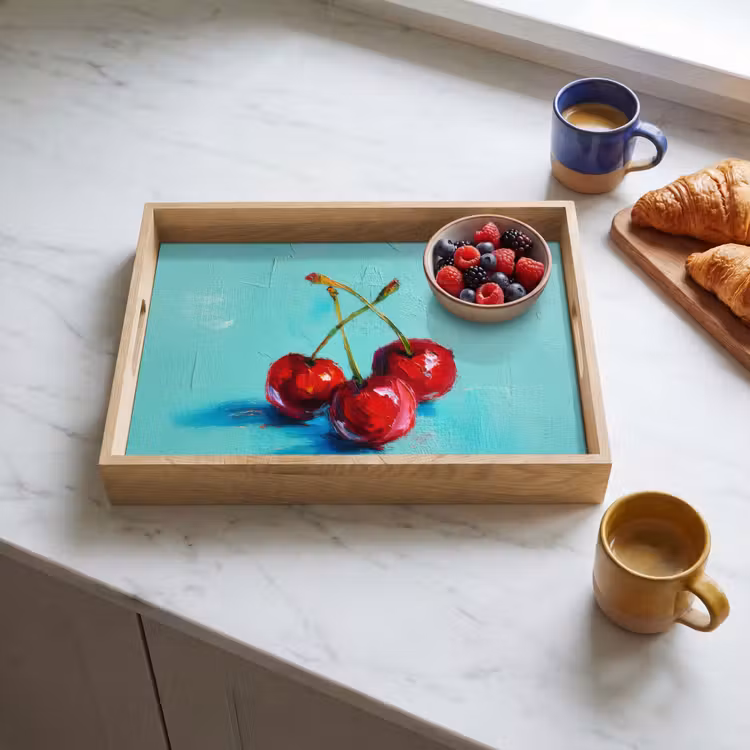 Tray - Cherry - Red - Three - Dyed — 3