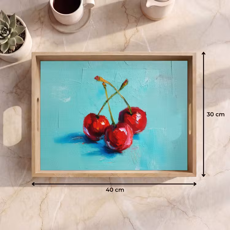 Tray - Cherry - Red - Three - Dyed — 8