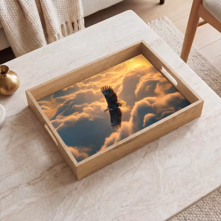 Tray - Eagle - Clouds - Sun — 2