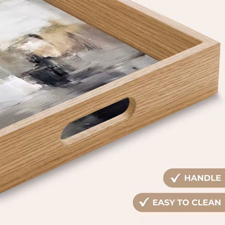 Tray - Color palette - Brush strokes - Beige - Misty — 9