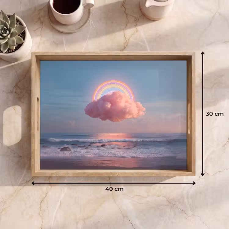 Tray - Cloud - Rainbow - Sea — 8