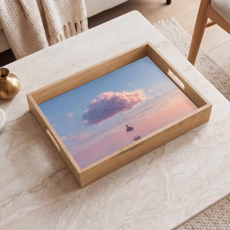 Tray - Cloud - Swing - Colorful sky — 2