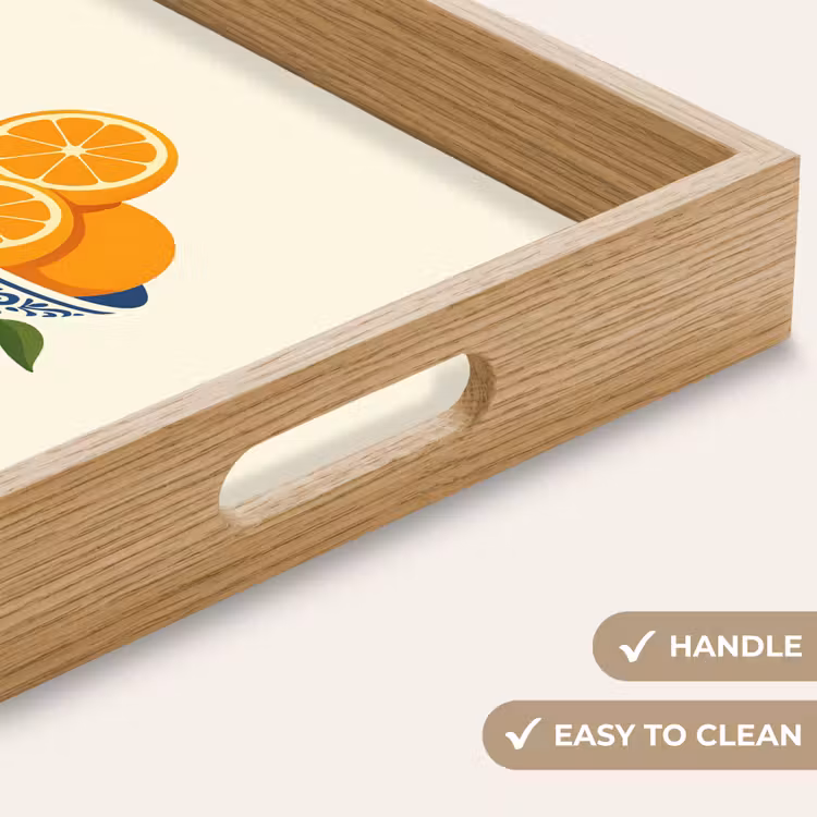 Tray - Bowl - Minimalist - Orange - Oranges — 9