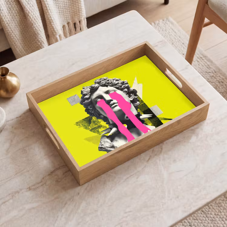 Tray - Bust - Paint - Yellow — 2