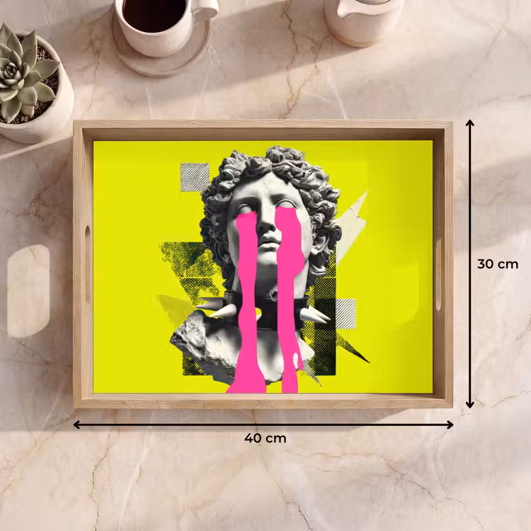 Tray - Bust - Paint - Yellow — 8