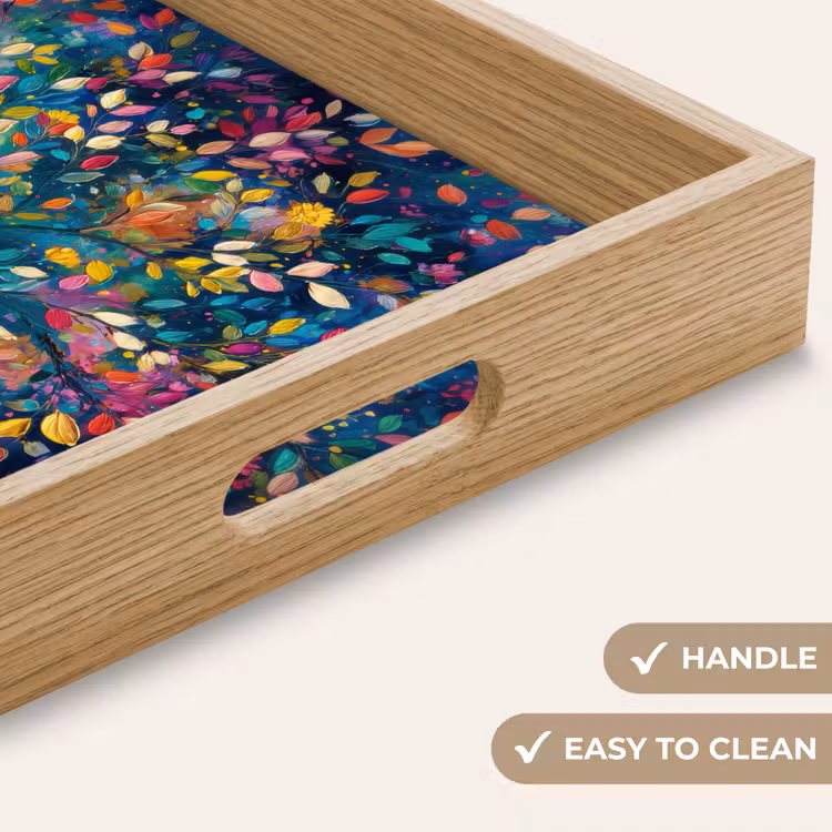 Tray - Colorful - Tree - Magical - Abstract — 9