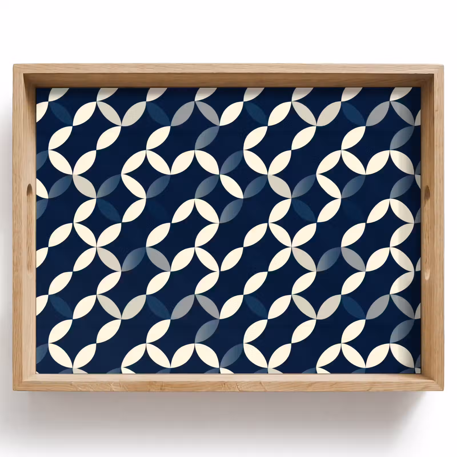 Tray - Abstract - Pattern - Blue — 1