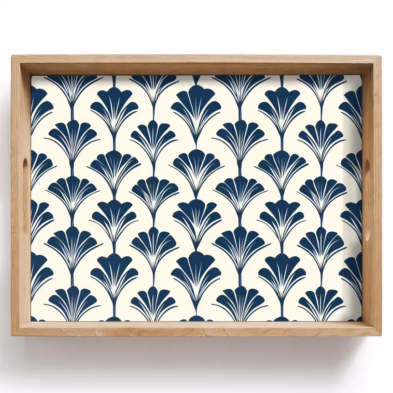 Tray - Classic - Motif - Blue — 1