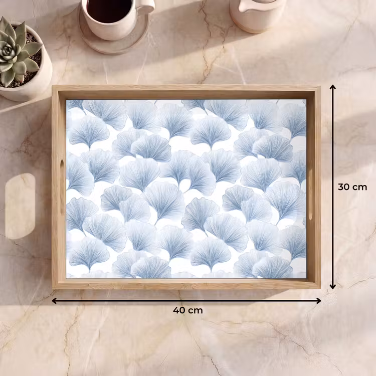 Tray - Fan - Modern - Blue — 8