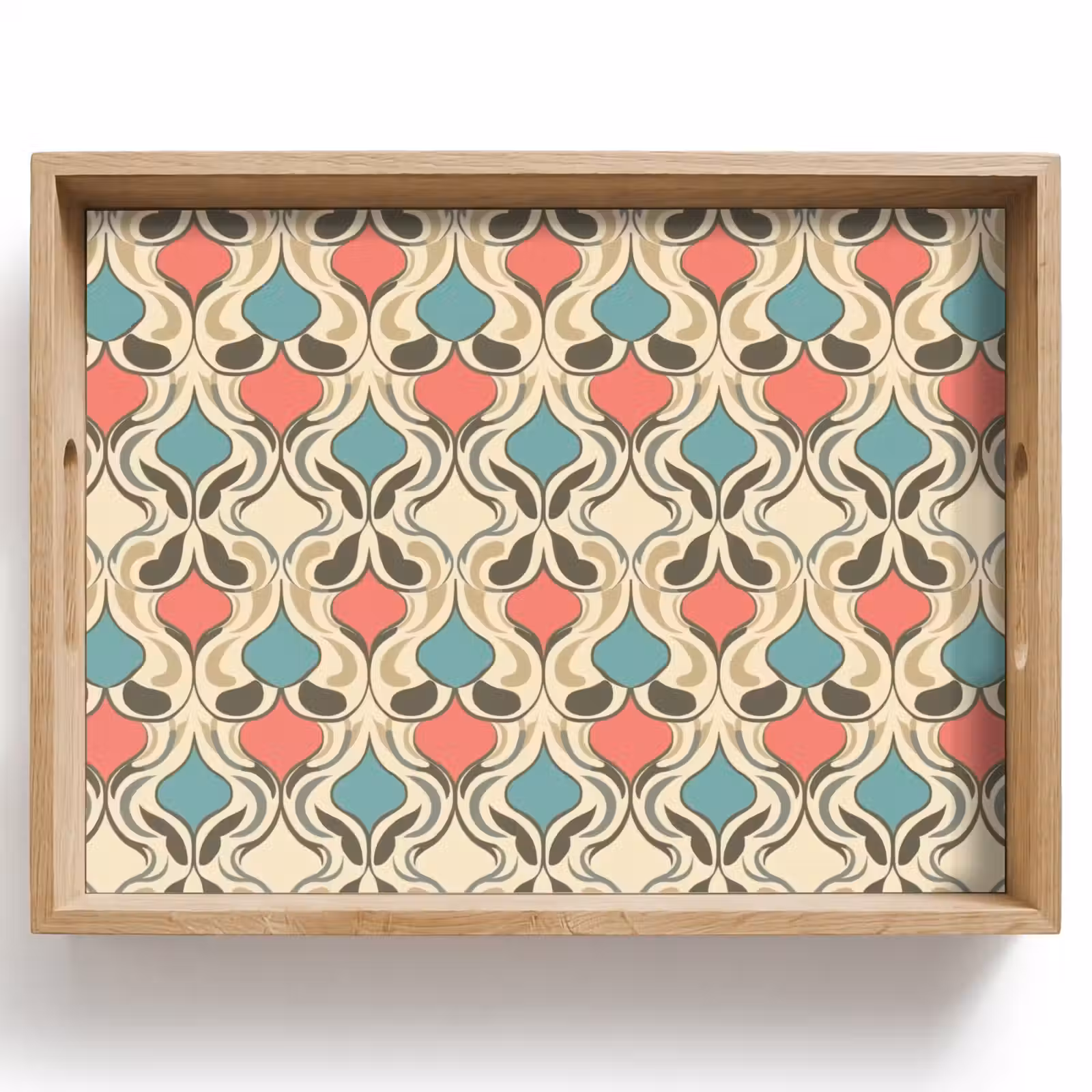 Tray - Baroque - Retro - Colorful — 1