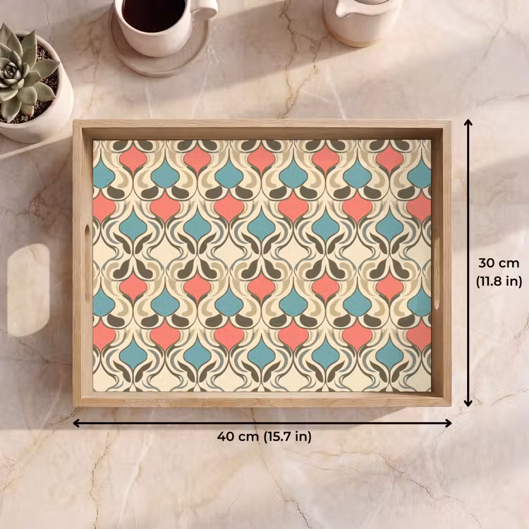 Tray - Baroque - Retro - Colorful — 7