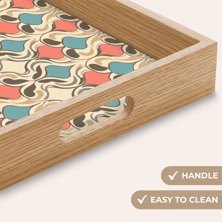 Tray - Baroque - Retro - Colorful — 9