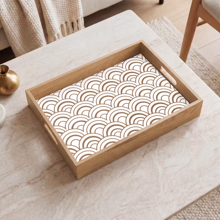 Tray - Classic - Motif - Terracotta — 2