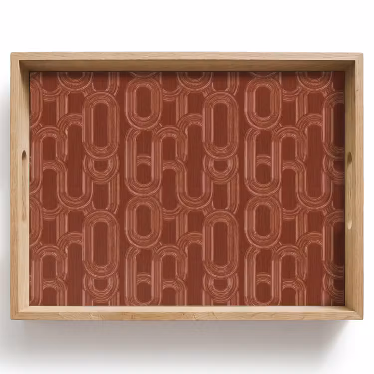 Tray - Abstract - Texture - Brown — 1