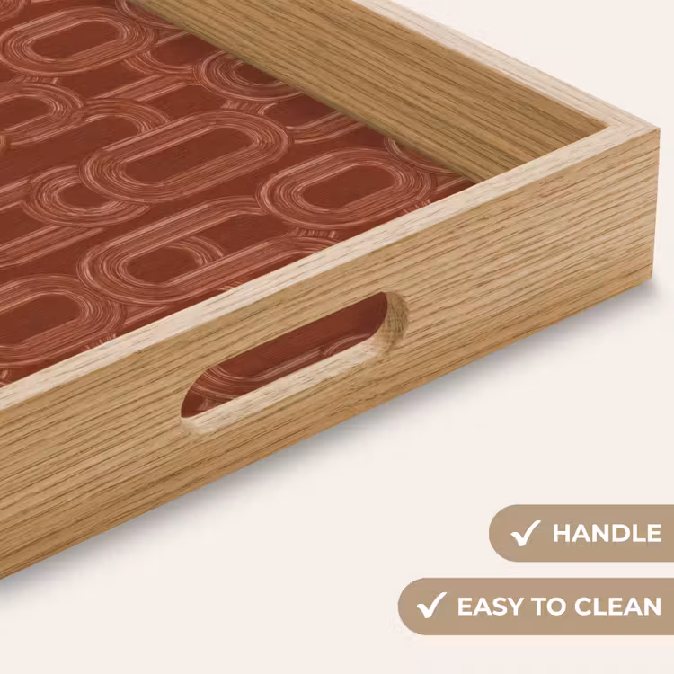 Tray - Abstract - Texture - Brown — 9