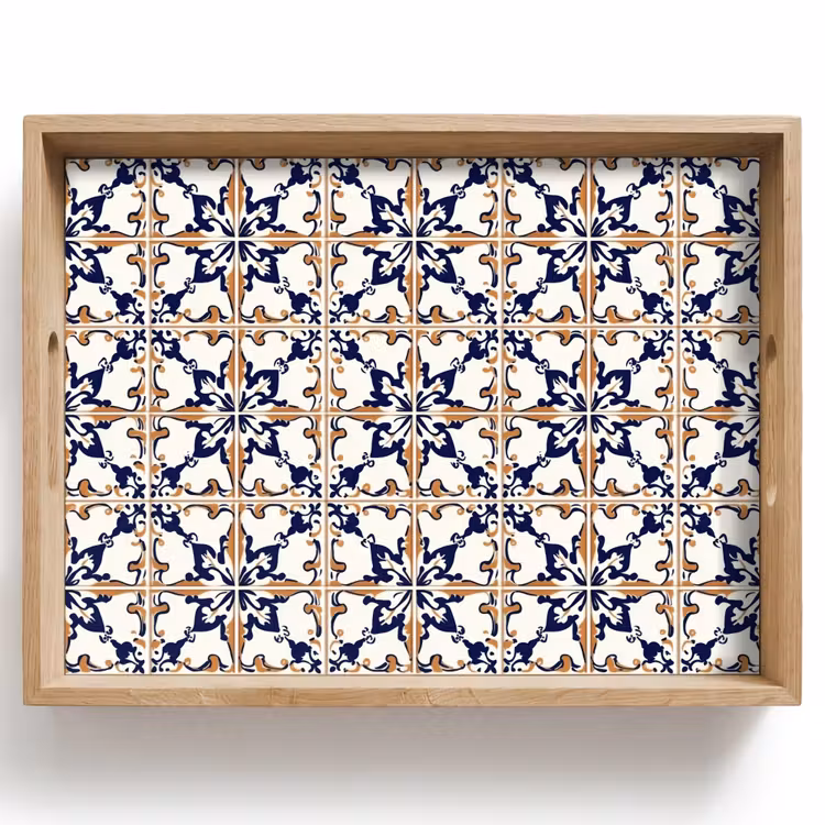 Tray - Classic - Pattern - Colorful — 1