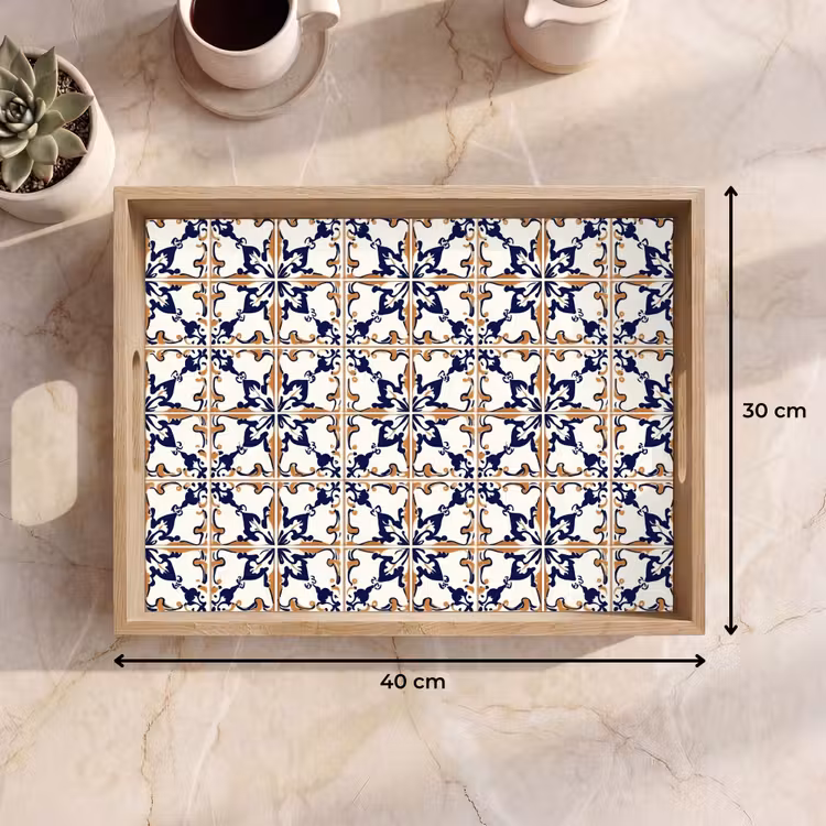 Tray - Classic - Pattern - Colorful — 8