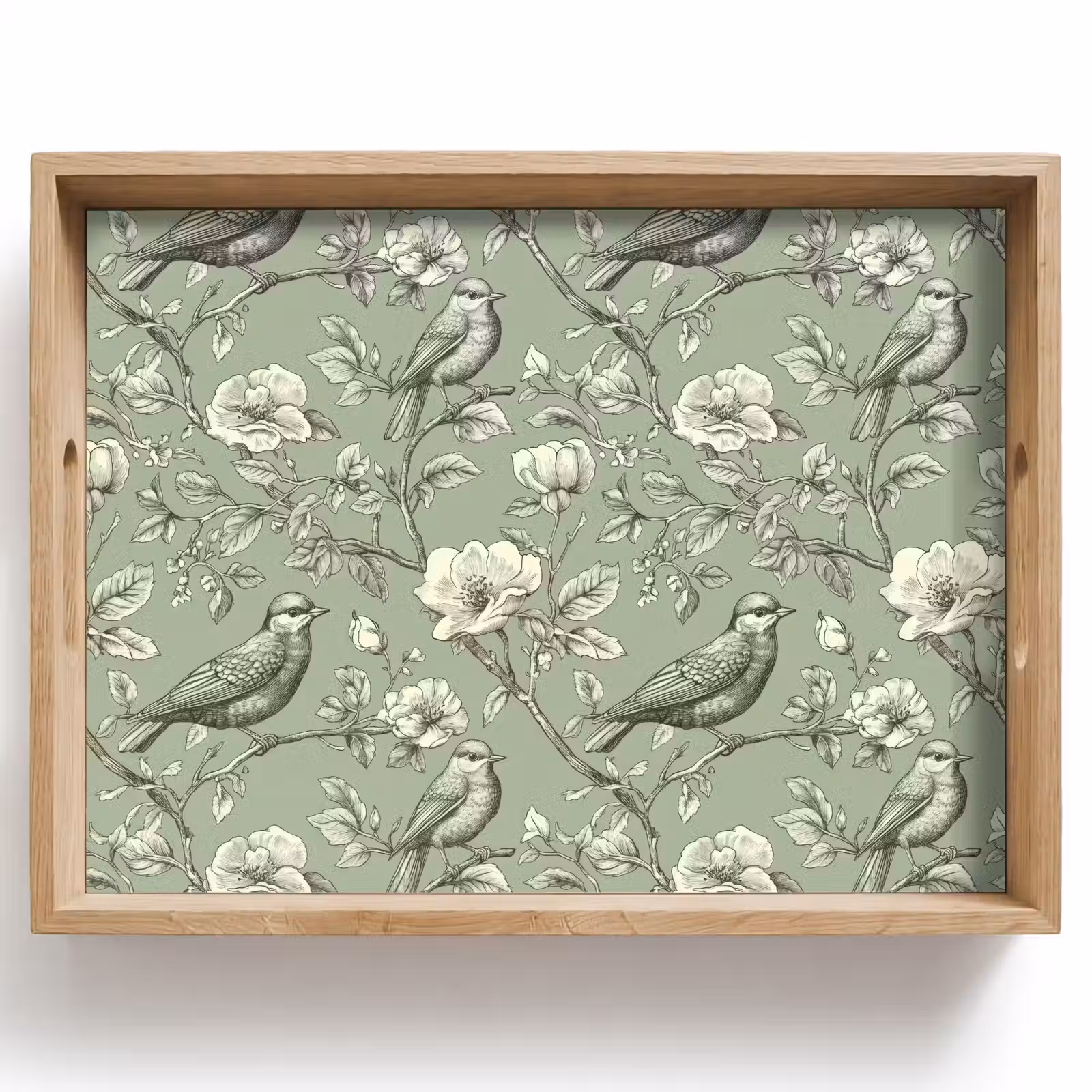 Tray - Classic - Botanical - Green — 1