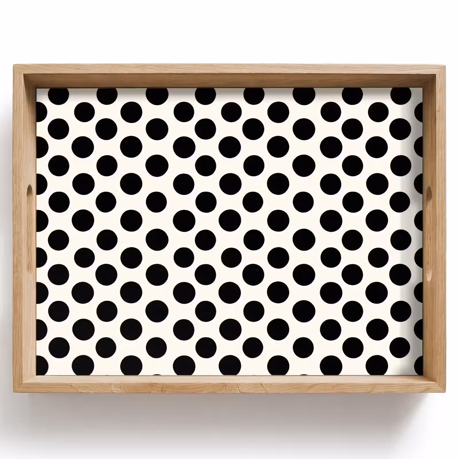 Tray - Classic - Dots - Black — 1