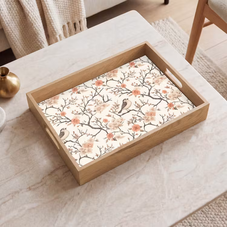 Tray - Cherry Blossom - Sparrow - Pink — 2