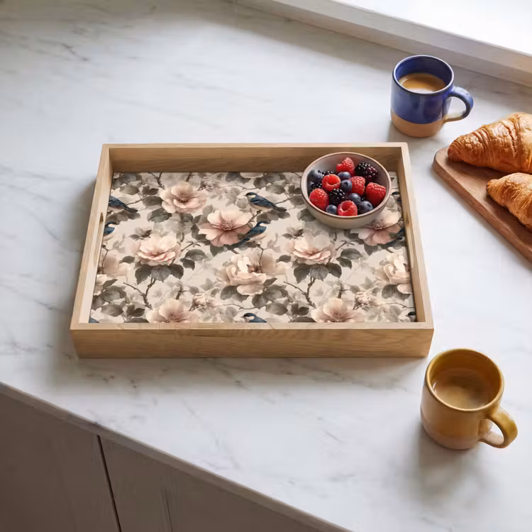 Tray - Classic - Birds - Colorful — 3