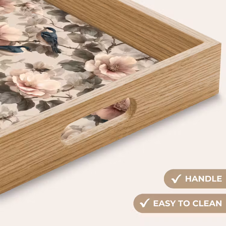 Tray - Classic - Birds - Colorful — 9