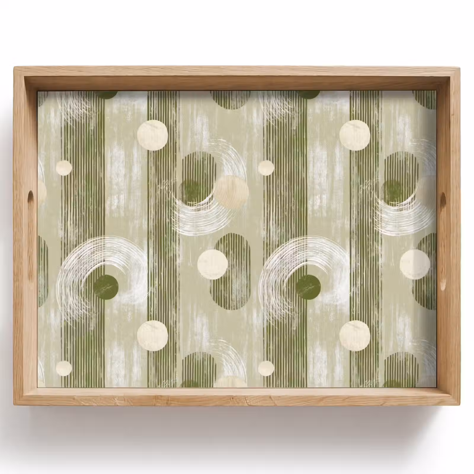 Tray - Artistic - Modern - Green — 1
