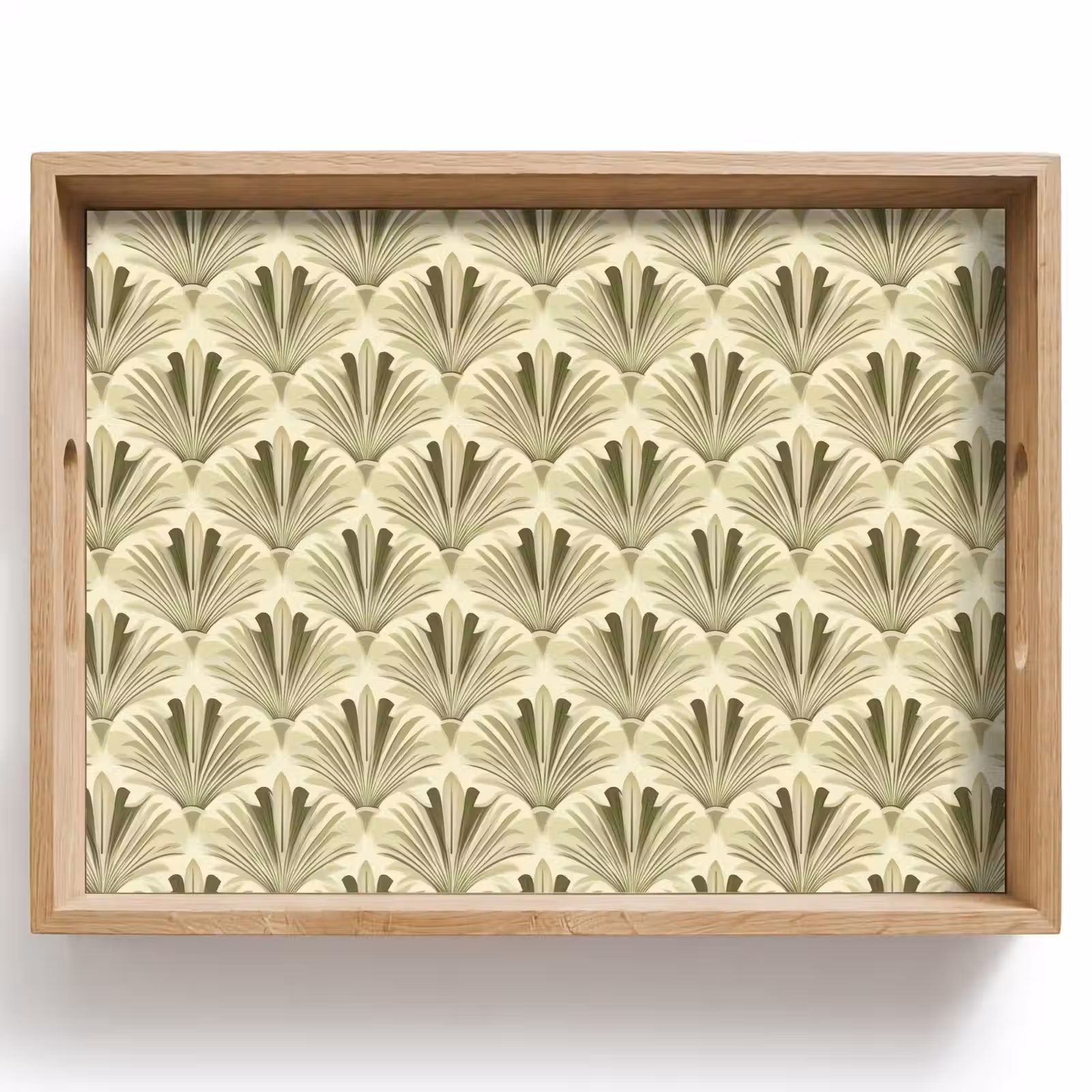 Tray - Classic - Fan - Green — 1