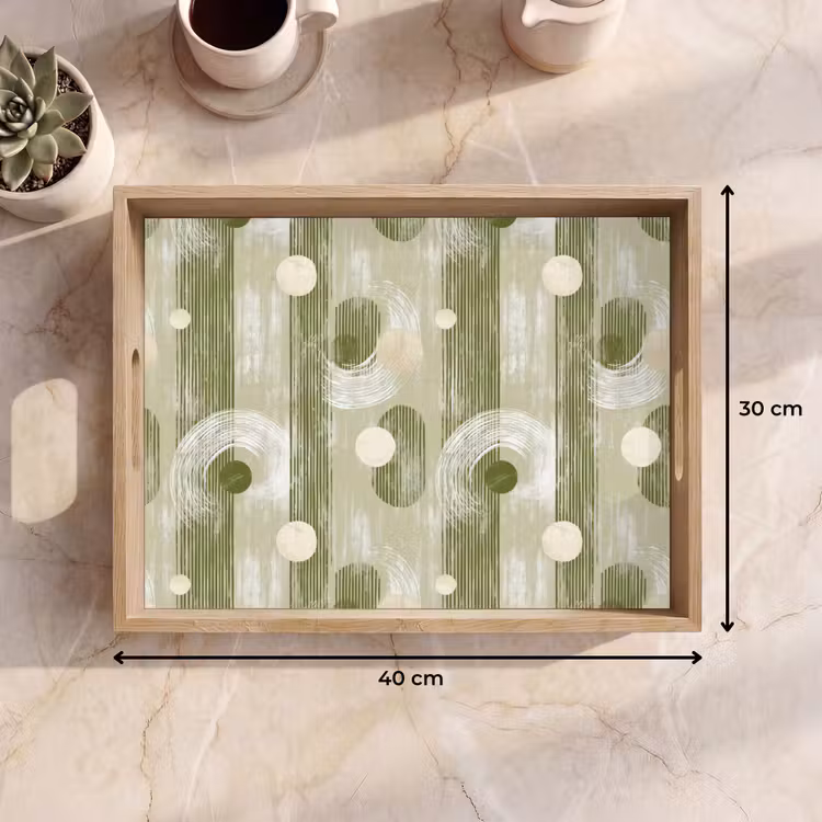 Tray - Artistic - Modern - Green — 8