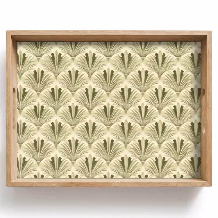 Tray - Classic - Fan - Green — 1