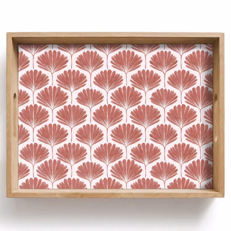 Tray - Fan - Motif - Terra — 1