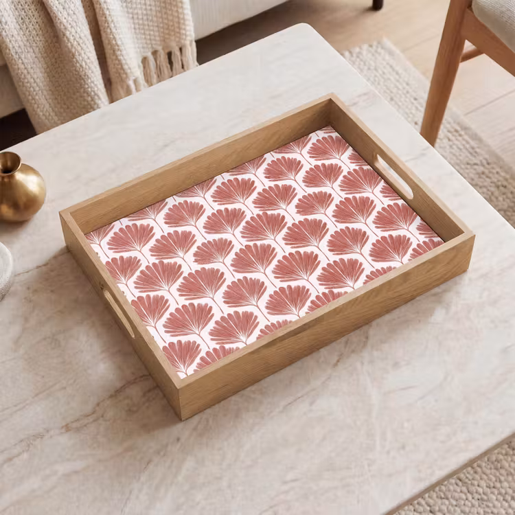 Tray - Fan - Motif - Terra — 2