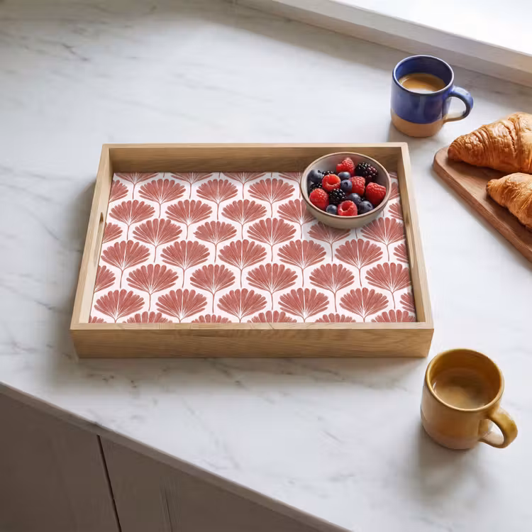 Tray - Fan - Motif - Terra — 3